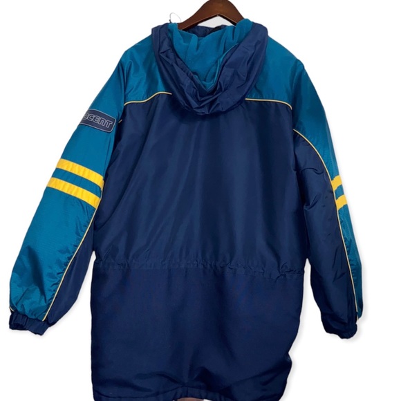 Vintage Columbia Navy/Teal Ascent Puffer Jacket Size Large - Picture 10 of 14